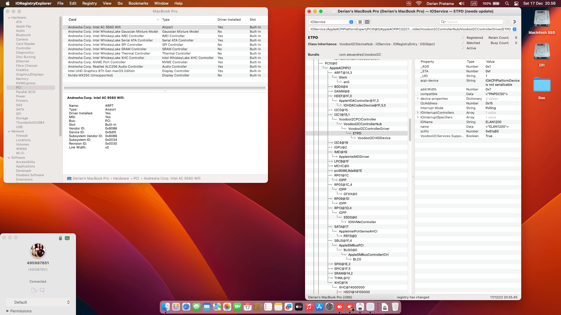 Asus VivoBook X412FL 5th [WhiskeyLake   Intel UHD 620   I2C]   OpenCore 9